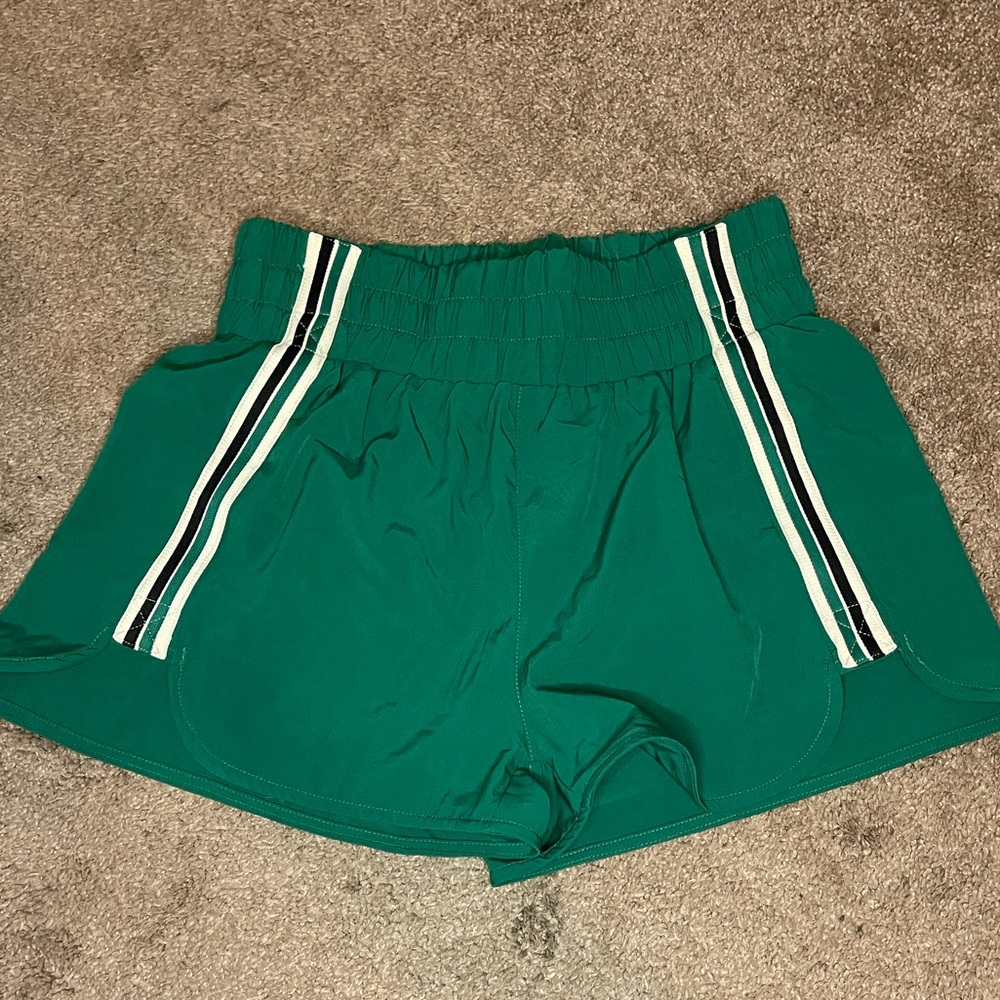 Women’s Green Athletic Shorts